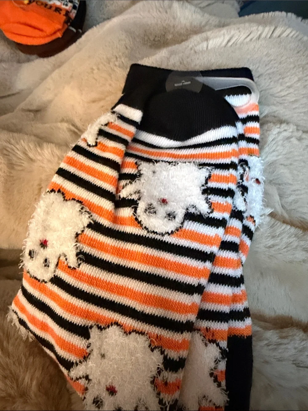 Halloween Disney Crew Sock Bundle - Orange, Black, Gray, White